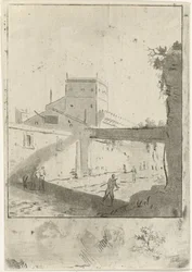 Paysage urbain paysage italien