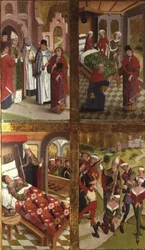 Scènes de la vie de Saint Nicolas de la section intérieure de l