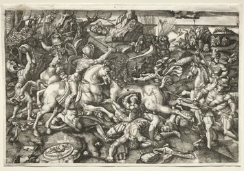 Combat entre cavaliers, 1523