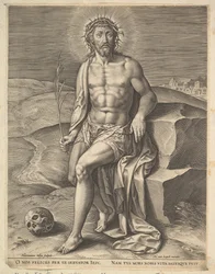 Le Christ assis sur la pierre froide, avant ca. 1586