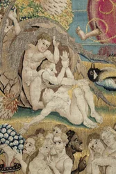 Le Jardin des délices terrestres. ca. 1560 (tapisserie)