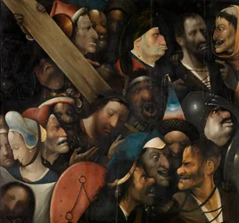 Christ portant la croix, vers 1510 -16 (huile sur panneau)