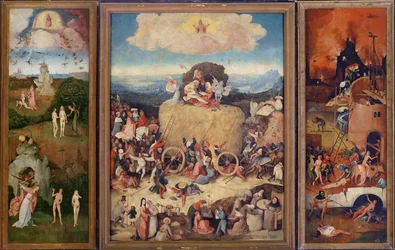 Le Chariot de foin, 1515