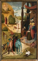 Saint Jacques le Majeur et le magicien Hermogène