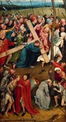 Le Christ portant sa croix, Le chemin du Calvaire
