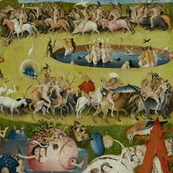 Le Jardin des délices, 1490-1500