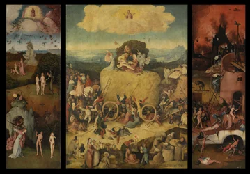 Le Triptique de la Charrette de Foin, vers 1516