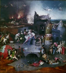 La Tentation de Saint Antoine (panneau central d