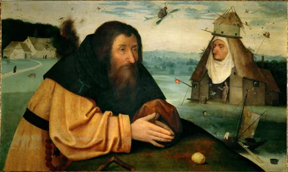 La tentation de saint Antoine le Grand, vers 1501 (huile sur panneau de chêne)