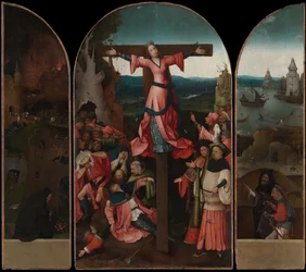 Triptyque du martyr crucifié