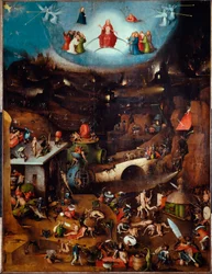 Triptyque du Jugement Dernier, panneau central, vers 1504 (peinture sur bois)