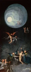 Les âmes bienheureuses. Le Paradis - Ascension vers le ciel. Extrait de : Quatre visions de l