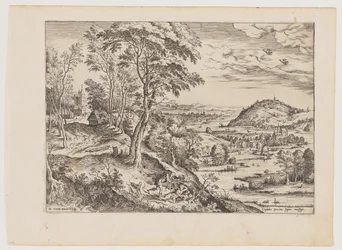 Céphale et Procris, tirés de Paysages avec scènes bibliques et mythologiques