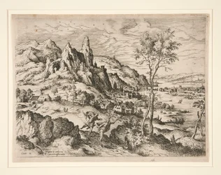 Daphné poursuivie par Apollon
