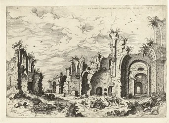 Vue des Thermes de Dioclétien