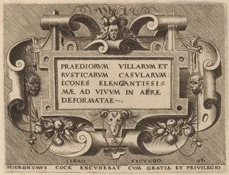 Page de titre pour "Praediorum Villarum"