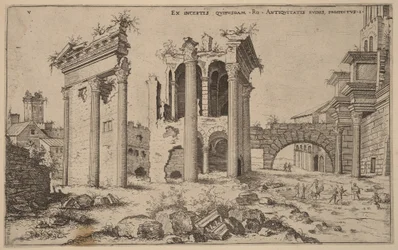 Vue du Forum de Nerva