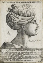 Sultan Soliman le Magnifique, vers 1530