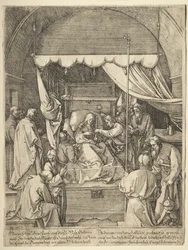 La mort de la Vierge