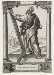 Saint Jude Thaddée (série: Christ et les douze apôtres, et Saint Paul)