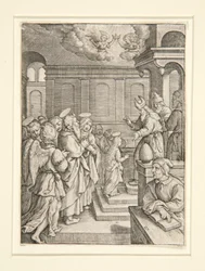 La Présentation de la Vierge, de la série La Vie de la Vierge