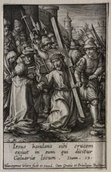 La Passion : Le Christ portant la croix