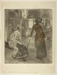 Mary Cassatt au Louvre : La galerie étrusque