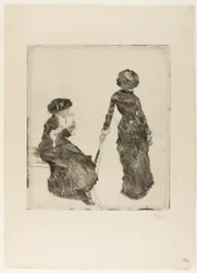 Mary Cassatt au Louvre : La galerie étrusque