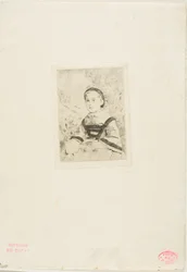 Mlle N. Wolkonska, deuxième assiette