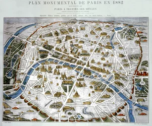 Le Nouveau Paris. (gravure, vers 1867)