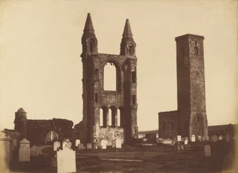 Andrews Cathedral, East Gable et St. Regulus Tower