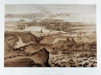 Du deuxième cataracte à la Méditerranée, Égypte, 1841
