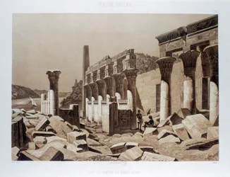Temple de Vénus Athor, Île de Philae, Égypte