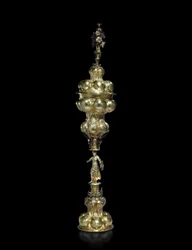 Coupe Minerva de Medingen, vers 1650 (argent et vermeil)