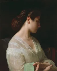 Portrait de jeune fille (Étude de jeune fille, dite la jeune Grecque), 1863
