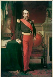 Napoléon III, empereur (peinture sur toile)