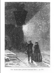 Une énorme ombre, précédée d