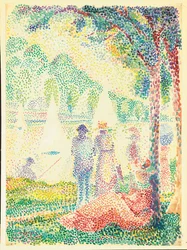 Dans le parc