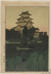 Château de Himeji - Soirée, époque Taisho