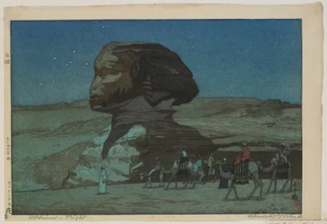Sphinx - Nuit, époque Taisho