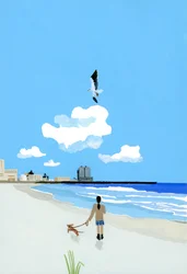 Lycéennes et la mer