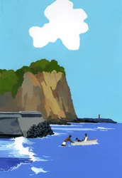 Été, mer et bateau