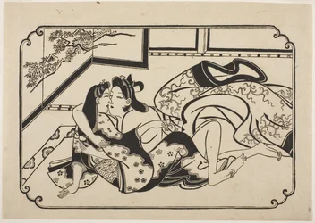 Amoureux flirtant, c.1673-81
