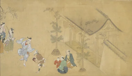 Scènes de genre des quatre saisons