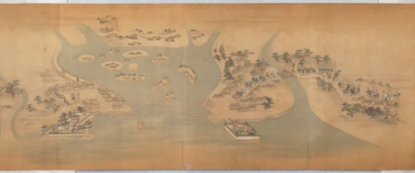 Rouleau illustré du Tōkaidō
