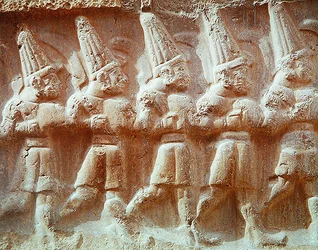 Détail de la Procession des Dieux Armés