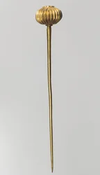 Épingle à tête sphérique, c.14e-13e siècle av. J.-C. (or)