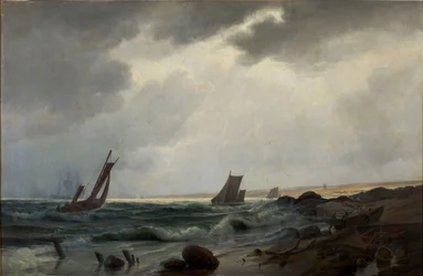 Scène côtière au nord d