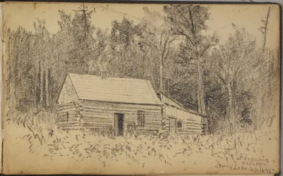 La cabane de Ferguson, lac Lewey
