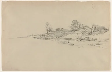 Dunes de sable, lac Ontario, c. 1874